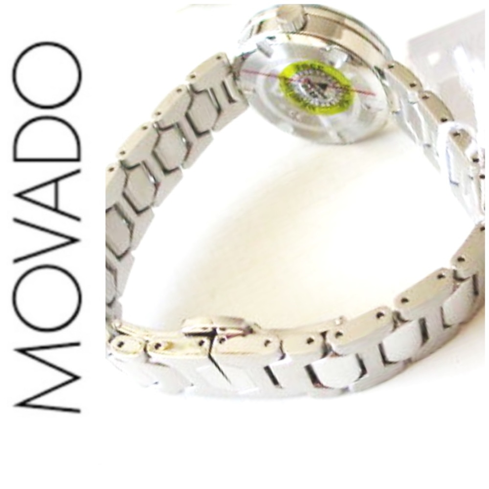 SOLD stunning authentic MOVADO Bold watch silver - Picture 8 of 8